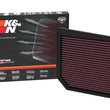 Load image into Gallery viewer, K&amp;N 22-23 Maserati Ghibli L4-2.0L Replacement Air Filter - Installation View