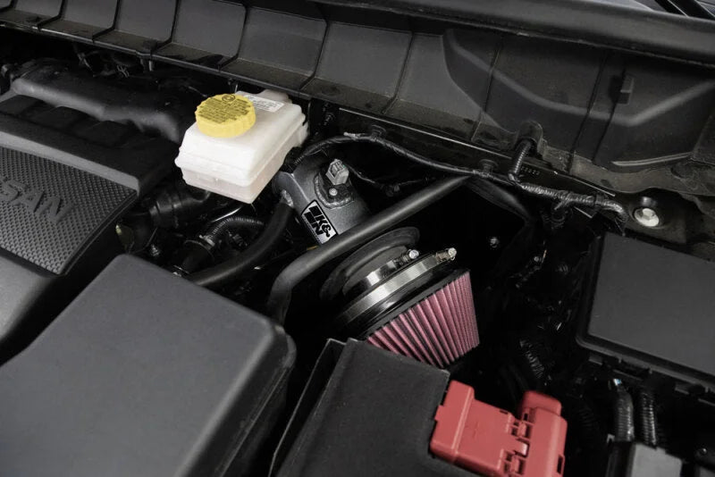 K&N 22-23 Nissan Pathfinder Performance Air Intake System - Back View