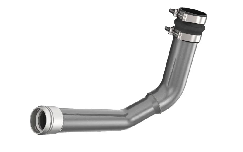 K&N 22-23 Subaru WRX 2.4L H4 Aluminum Charge Pipe Kit - Gunmetal Gray - Installation View