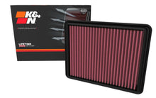 Load image into Gallery viewer, K&amp;N 22-23 Toyota Land Cruiser V6 3.3L DSL Replacement Air Filter - Back View