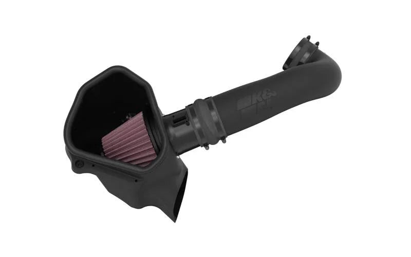 K&N 22-24 Cadillac CT5 6.2L V8 Performance Air Intake System - Main Product View
