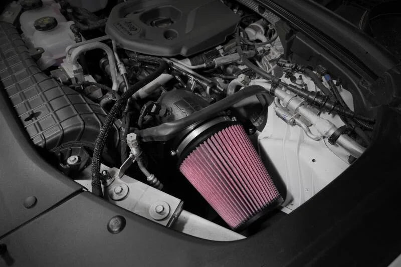 K&N 22-24 Jeep Grand Cherokee 2.0L L4 Performance Air Intake System - Side View