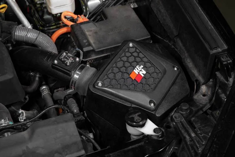 K&N 22-24 Toyota Tunda 3.5L V6 AirCharger Intake - Back View
