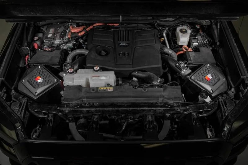 K&N 22-24 Toyota Tunda 3.5L V6 AirCharger Intake - Installation View