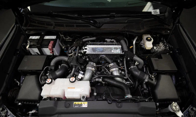 K&N 22-24 Toyota Tundra 3.4L V6 Turbo Charge Pipe Kit - Installation View