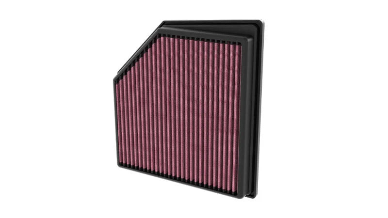 K&N 22-25 BMW X1 High-Flow Engine Air Filter - Side View
