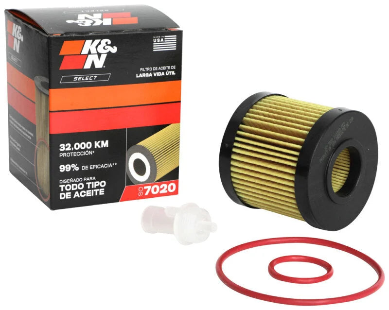 K&N 22+ Lexus ES350 3.5L V6 Oil Filter - Detail View