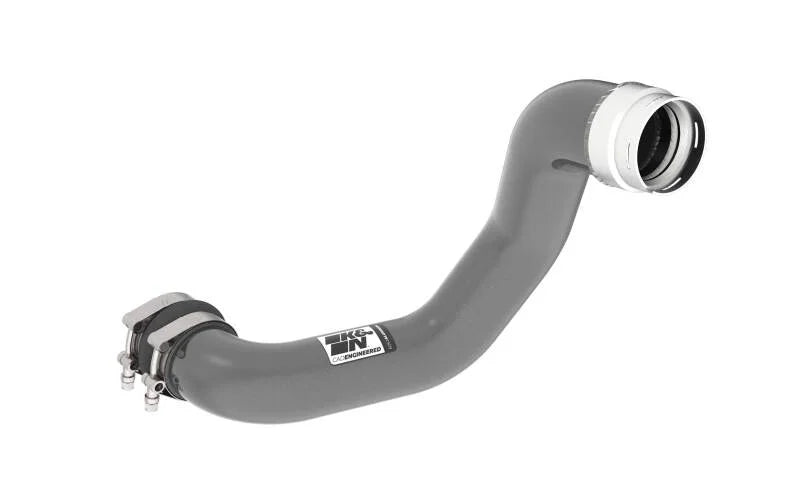 K&N 23-24 GM Colorado/Canyon 2.7L L4 Charge Pipe - Aluminum Tube - Gunmetal Gray - Main Product View
