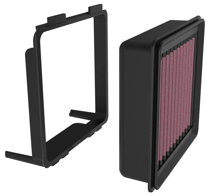 K&N 24-25 KTM 125 Duke Replacement Air Filter - Back View