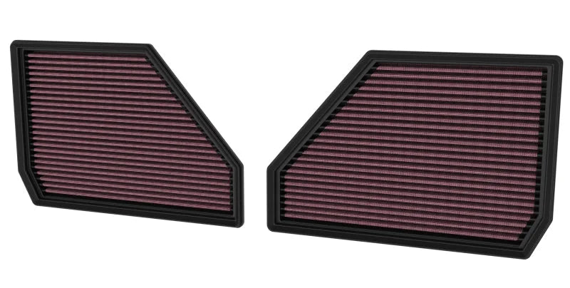 K&N 25+ BMW X5 M V8-4.4L High-Flow Replacement Air Filter - Main Product View