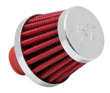 Load image into Gallery viewer, K&amp;N 2in Base OD x .375in Flange ID x 1.75in H Rubber Base Crankcase Vent Filter - Main Product View