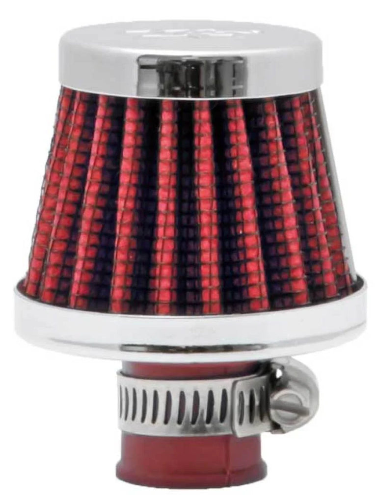 K&N 2in Base OD x .375in Flange ID x 1.75in H Rubber Base Crankcase Vent Filter - Additional View 6