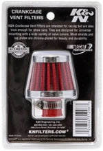 Load image into Gallery viewer, K&amp;N 2in Base OD x .375in Flange ID x 1.75in H Rubber Base Crankcase Vent Filter - Additional View 9