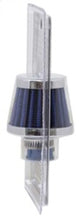 Load image into Gallery viewer, K&amp;N 2in Base OD x .375in Flange ID x 1.75in H Rubber Base Crankcase Vent Filter - Blue - Additional View 5