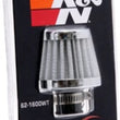 Load image into Gallery viewer, K&amp;N 2in Base OD x .375in Flange ID x 1.75in H Rubber Base Crankcase Vent Filter - White - Additional View 8