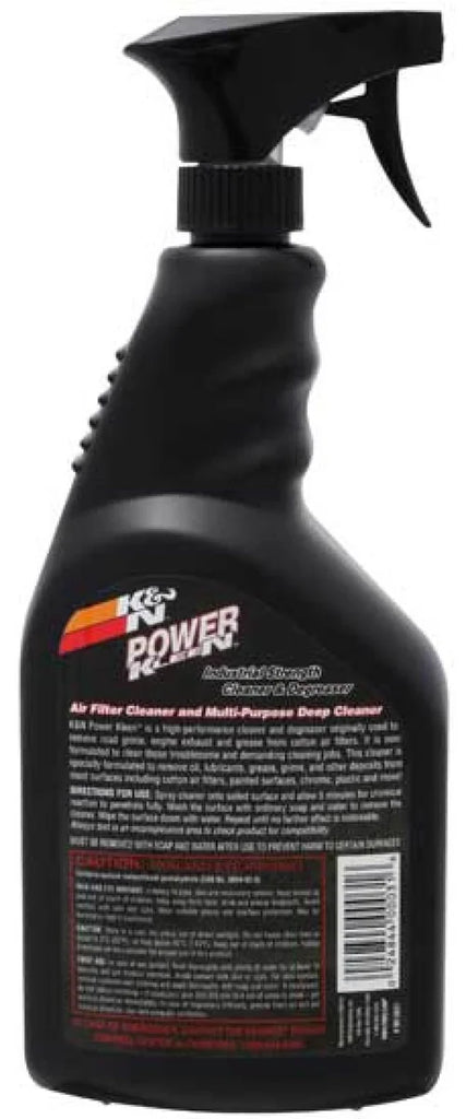 K&N 32 oz. Trigger Sprayer Filter Cleaner - Installation View