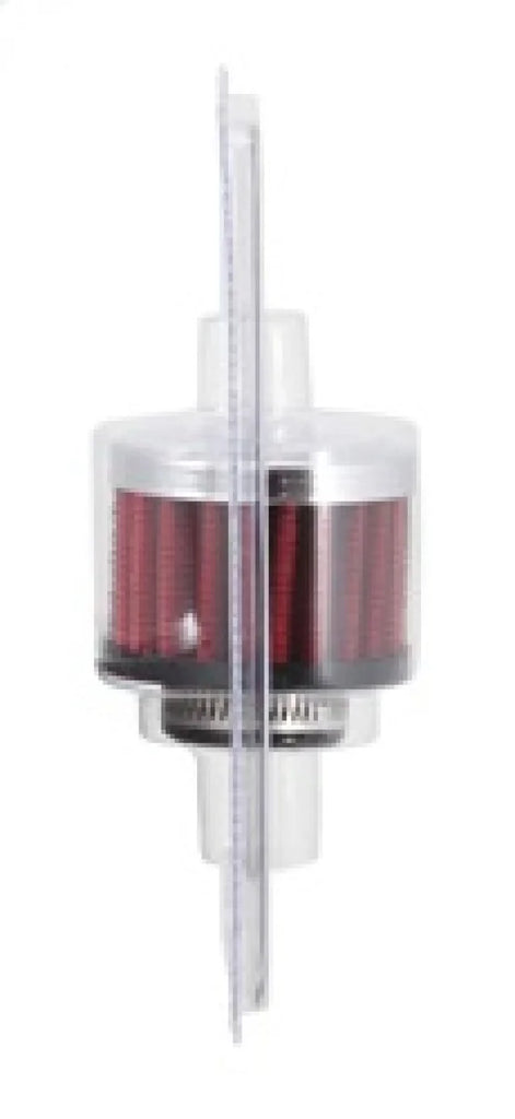 K&N 3/4 inch ID 2 inch OD 1.5 inch H Clamp On Crankcase Vent Filter - Additional View 6