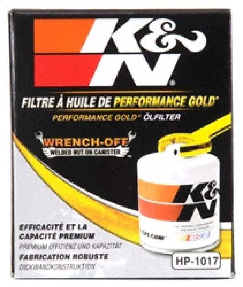K&N 3.74inch / 2.98 OD Performance Gold Oil Filter - Additional View 13