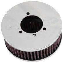 Load image into Gallery viewer, K&amp;N 4in ID / 5.5in OD / 2in H Custom Assembly Filter designed to fit Harley-Davidson Motorcycle - Side View