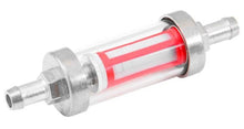 Load image into Gallery viewer, K&amp;N 5/16in x 3/8in Universal Replacement In-Line Fuel Filter - Side View