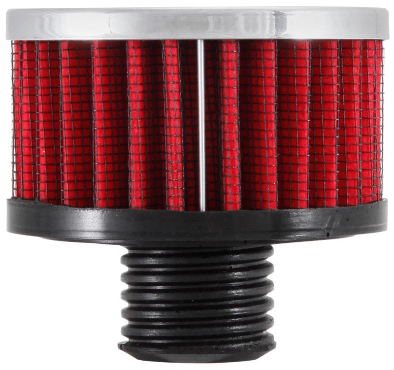 K&N .5in Flange ID x 3in OD x 3.25in H Rubber Base Crankcase Vent Filter - Additional View 7