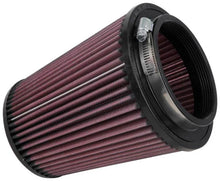 Load image into Gallery viewer, K&amp;N 6 inch OD-Base 4 1/2 inch OD-Top 7 Inch H Round Tapered Universal Air Filter - Side View