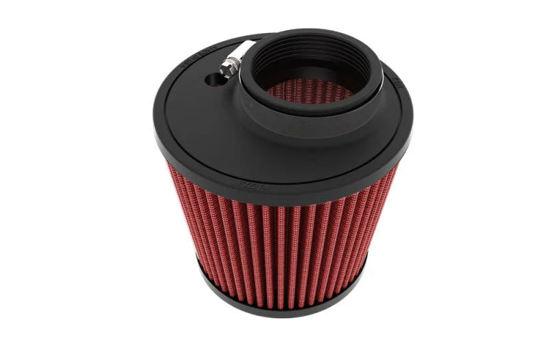 K&N 60mm Flg 113mm X 132mm B-Od 84mm X 89mm T-Od 1121mm H - Side View