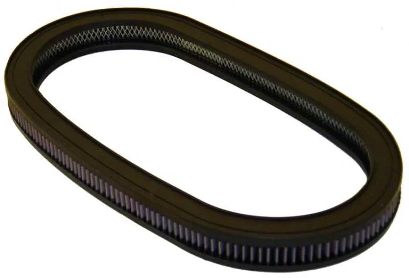 K&N 61-67 Ford V8-390 427/3-2BBL/2-4BBL Drop In Air Filter - Side View