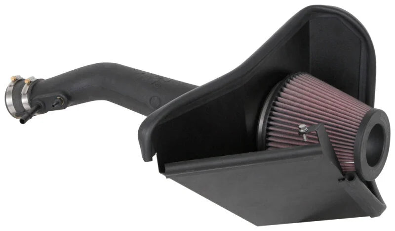 K&N 63 Series AirCharger Performance Intake 17-18 Ford Edge L4-2.0L F/I - Side View