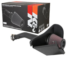 Load image into Gallery viewer, K&amp;N 63 Series AirCharger Performance Intake 17-18 Ford Edge L4-2.0L F/I - Installation View