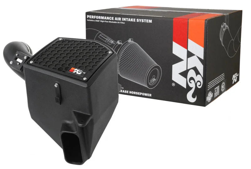 K&N 63 Series AirCharger Performance Intake 20-21 Chevrolet 1500 L6-3.0 DSL - Additional View 5