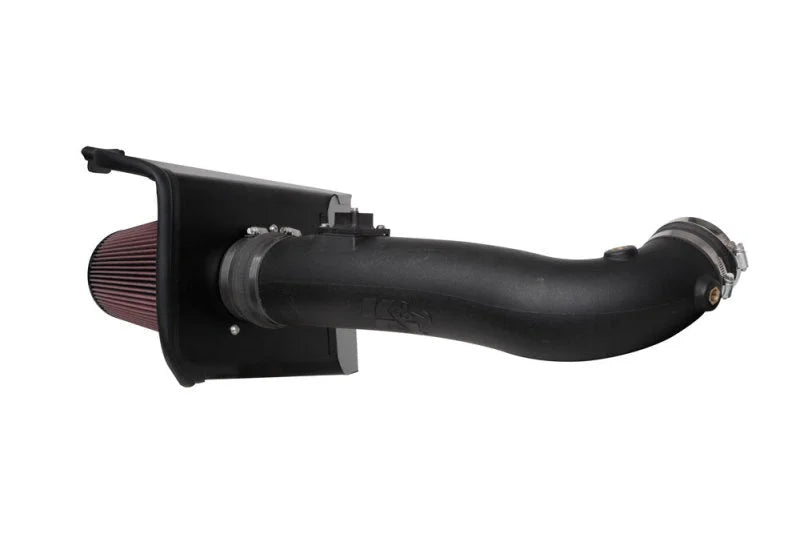 K&N 63 Series AirCharger Performance Intake 2020 Ford F250 Super Duty 7.3L V8 - Back View