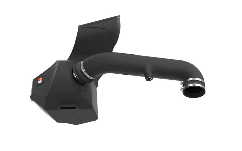 K&N 63 Series AirCharger Performance Intake 2021+ Ford F150 5.0L V8 F/I - Back View