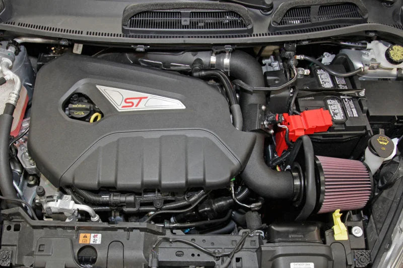 K&N 63 Series AirCharger Performance Intake Kit for 2014 Ford Fiesta 1.6L 4 Cyl - Side View