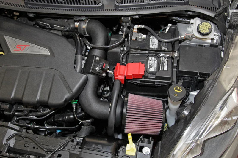K&N 63 Series AirCharger Performance Intake Kit for 2014 Ford Fiesta 1.6L 4 Cyl - Back View