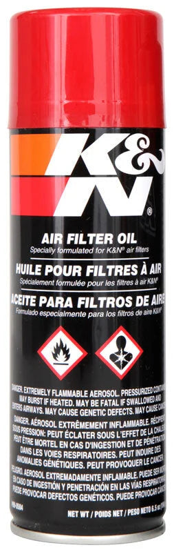 K&N 6.5 OZ Aerosol Spray Air Filter Oil - Main Product View