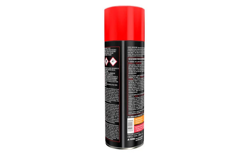 K&N 6.5 OZ Aerosol Spray Air Filter Oil - Installation View