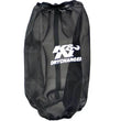 Load image into Gallery viewer, K&amp;N 6.625in Base ID / 5.25in Top ID / 9.5in H Round Tapered Black Drycharger Air Filter Wrap