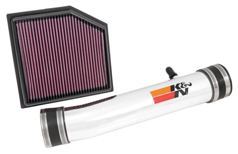 K&N 69 Series Performance Typhoon Intake Kit - Polished for 13-14 Lexus GS350 3.5L V6 - Main Product View