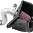 Load image into Gallery viewer, K&amp;N 69 Series Typhoon Performance 13 Chrysler/Dodge 200/Avenger 2.4L Silver Cold Air Intake Kit - Main Product View