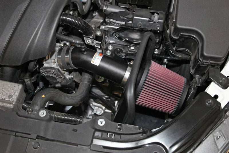 K&N 69 Series Typhoon Performance Intake Kit 13-14 Mazda 3 2.0L L4 - Side View