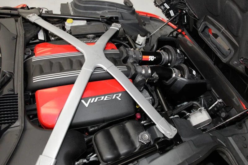 K&N 69 Series Typhoon Performance Intake Kit for 2013 Dodge Viper/SRT Viper 8.4L V10 - Back View