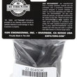 Load image into Gallery viewer, K&amp;N 6in ID x 6inH Closed Top Black Drycharger Air Filter Wrap - Back View