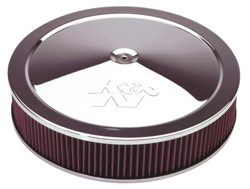 K&N 7-5/16in Flange 16india 3-1/4in h 1indrop Base - Main Product View
