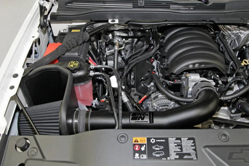 K&N 71 Series Performance Intake Kit - Chevrolet/GMC 14-15 Silverado/Sierra / 2015 Suburban/Yukon - Back View
