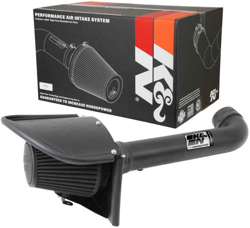 K&N 71 Series Performance Intake Kit for 12-18 Jeep Wrangler 3.6L V6 (12-15 CARB Approved) - Additional View 9