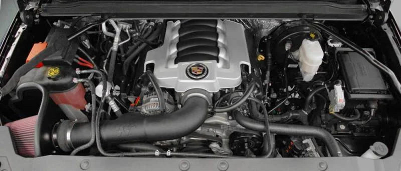 K&N 77 Series Performance Intake Kit - Chevy/GMC 14-15 Silverado/Seirra /2015 Suburban/Tahoe/Yukon - Side View