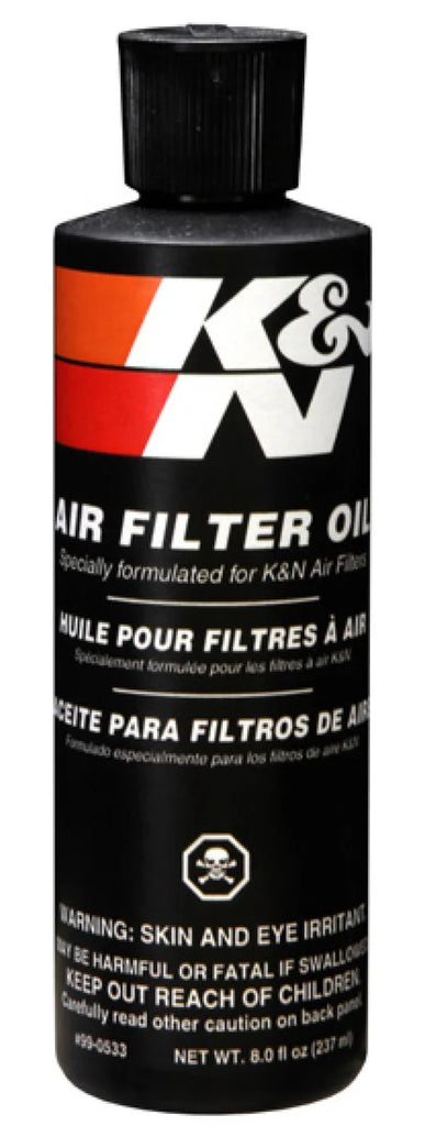 K&N 8 oz. Squeeze Air Filter Oil - Main Product View