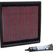 Load image into Gallery viewer, K&amp;N 8.5in O/S Length x 8.375in O/S Width x .75in H Ducati Replacement Air Filter