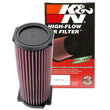 Load image into Gallery viewer, K&amp;N  87-04 Yamaha YFM350X Warrior / 94-05 YFM350FX Wolverine / 98-01 YFM600 Grizzly Air Filter - Side View